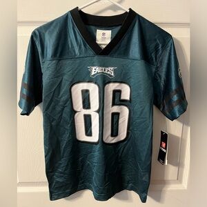 NFL Philadelphia Eagles Youth Jersey #86 ERTZ - size Youth Large -NWT